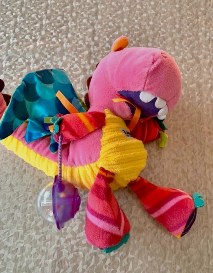 Doudou Dragon hochet éveil - photo numéro 2
