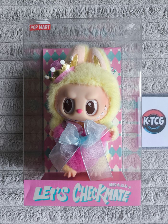 PopMart Labubu The Monsters Let's Checkmate Series – Vinyl Plush Reine