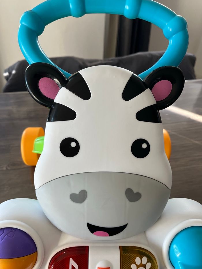 Trotteur musical  zebre bébé - photo numéro 4