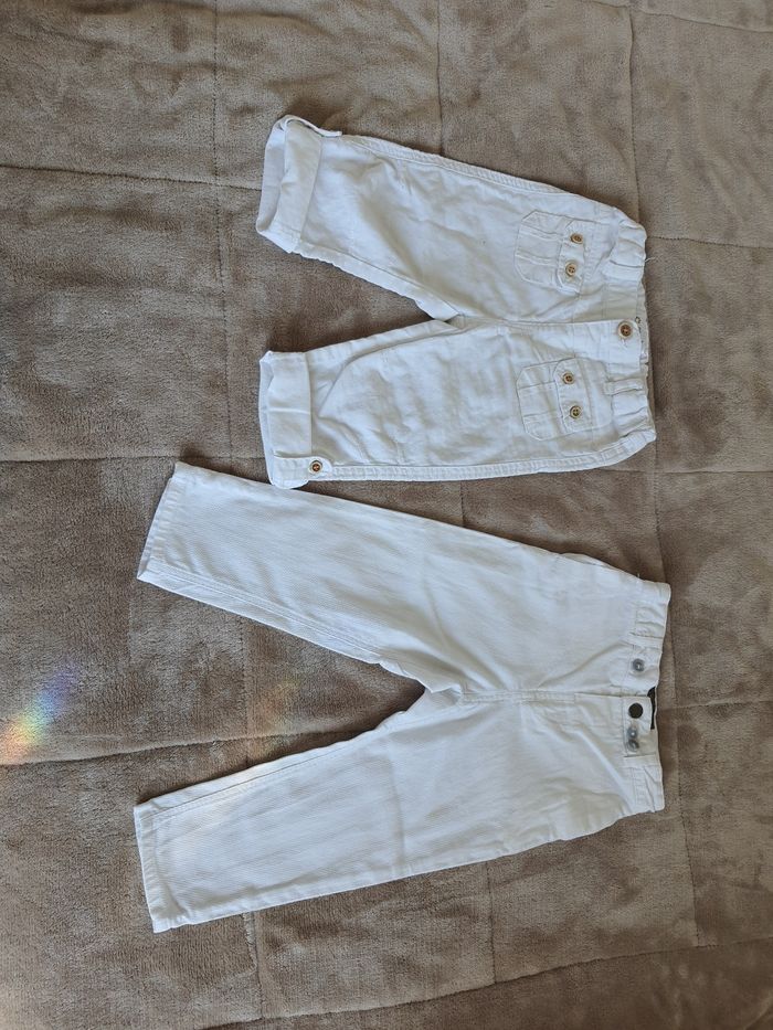Lot de deux pantalon et pantacourt d'été