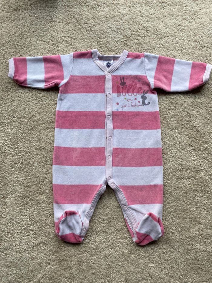 Pyjama velours Petit Bateau 🌻