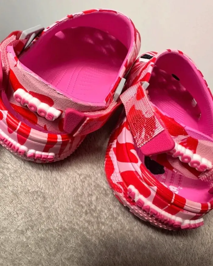 Crocs BAPE rose camo 40 - photo numéro 4