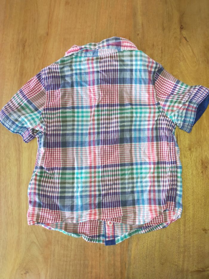 Chemisette à carreaux 18 mois - photo numéro 3