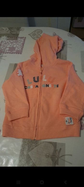 Gilet garçon fermeture 18 mois