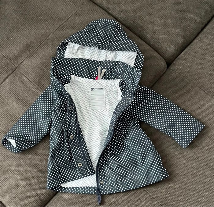 Manteau / ciré imperméable doublé 12 mois - photo numéro 2