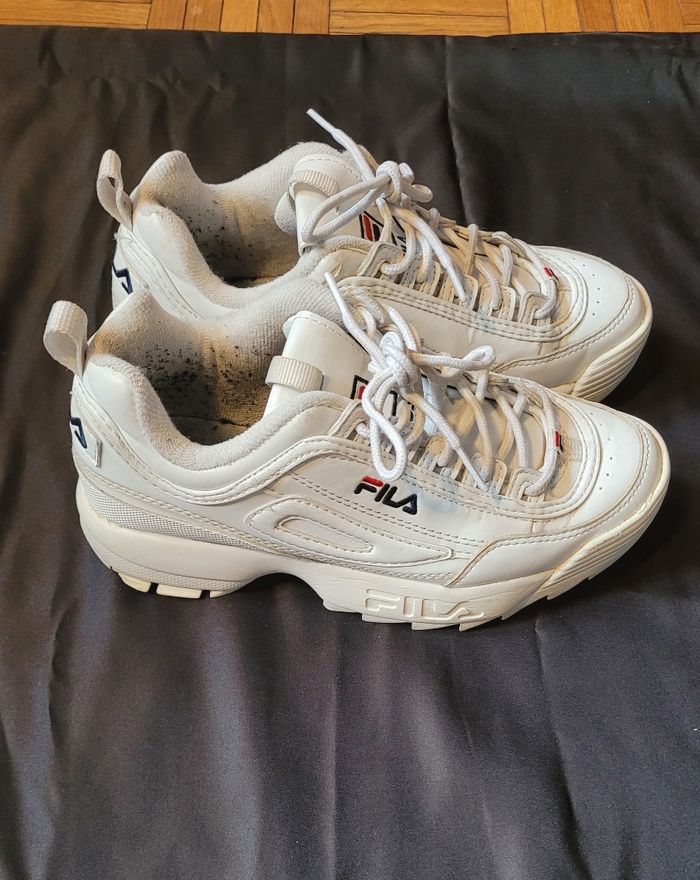 Baskets FILA disruptor blanches - photo numéro 3