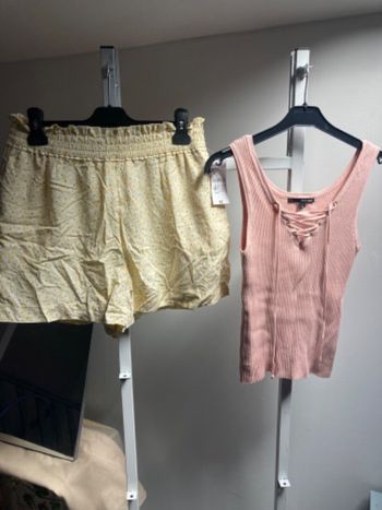 Total look short + débardeur