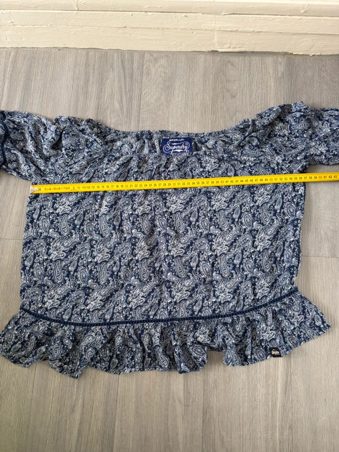 Blouse superdry taille L - photo numéro 5