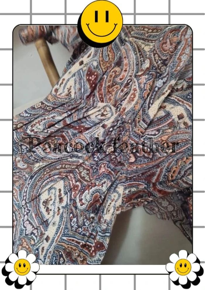 Robe longue marron TU l'effet péi - photo numéro 8