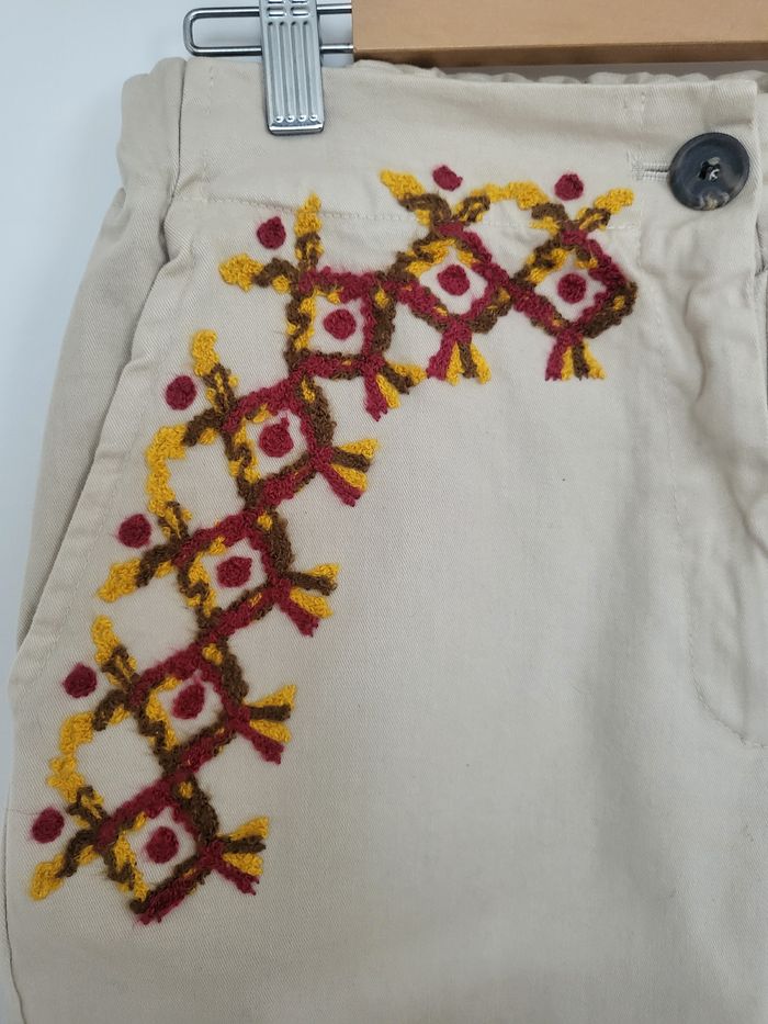 Pantalon large brodé - photo numéro 2
