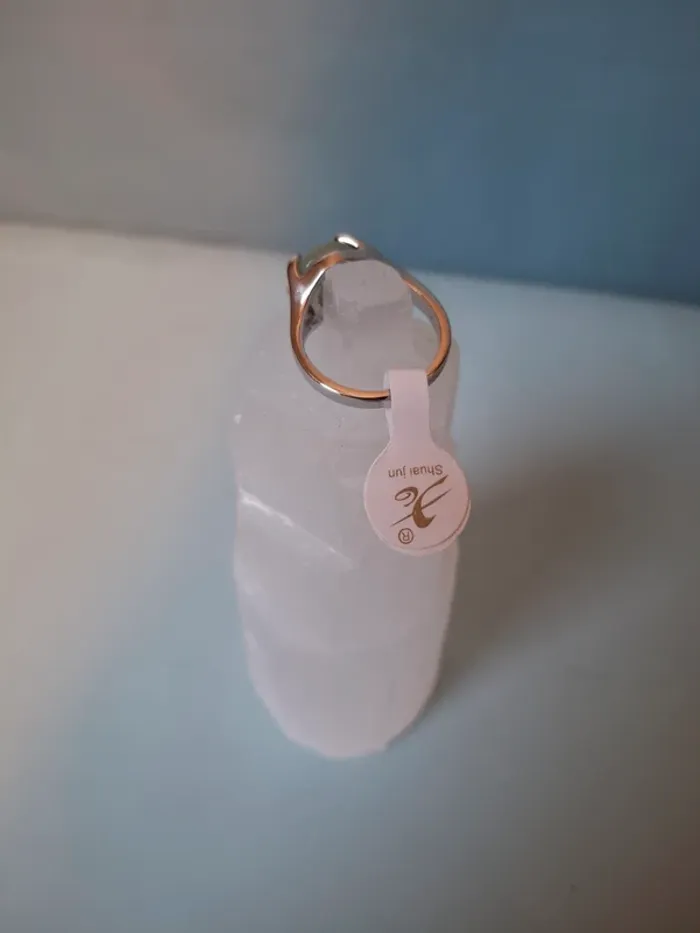 Bague en Aventurine verte - Taille 18 - photo numéro 2