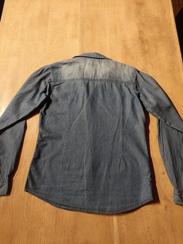 Chemise en jeans 14 ans - photo numéro 2