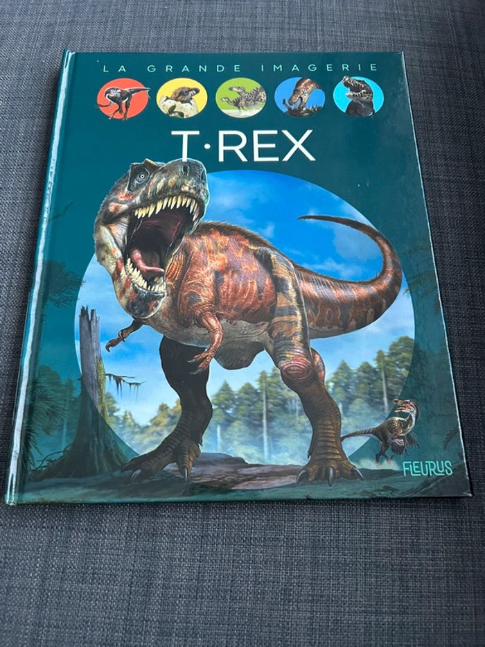 Livre : la grande imagerie : le t-rex