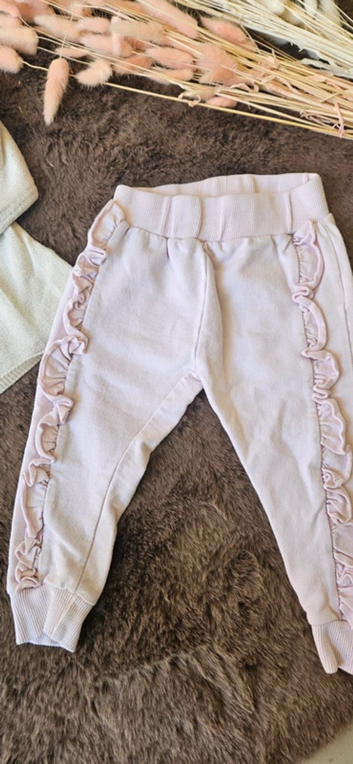 Ensemble 12 mois fille pantalon et pull fin - photo numéro 2