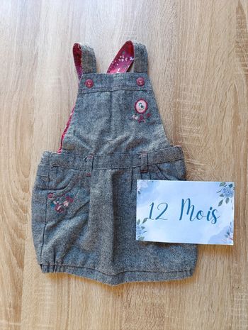 Robe sergent major 12mois fille