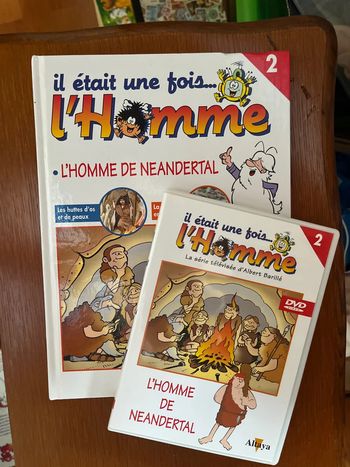 Livre + dvd l’homme de néandertal