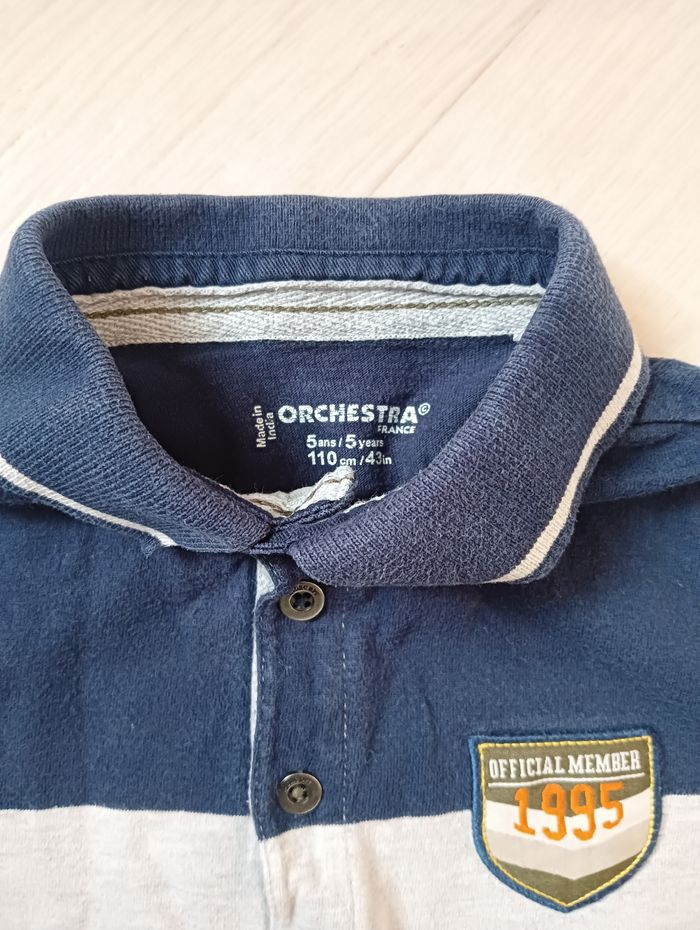 Polo 4/5ans garçon Orchestra - photo numéro 5