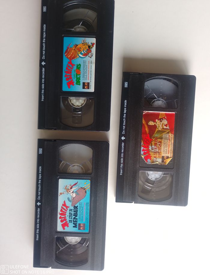 Coffret 3 K7 VHS Asterix et Obélix collector Gaumont 1995 - photo numéro 8