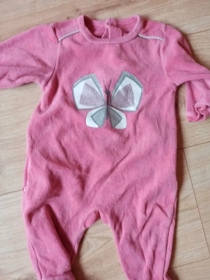 Lot de 2 pyjamas hiver fille - photo numéro 4