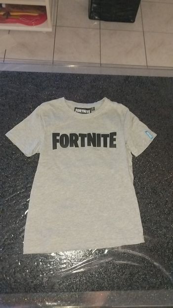 T-shirt fortnite 8 ans manches courtes