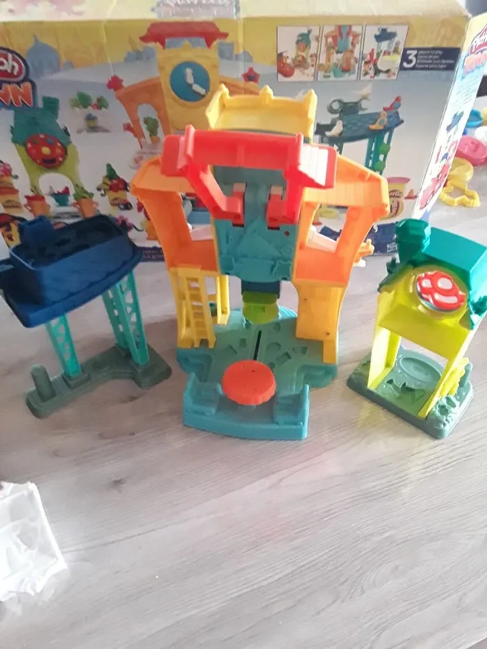 Centre ville 3 en 1 pate à modeler - photo numéro 3