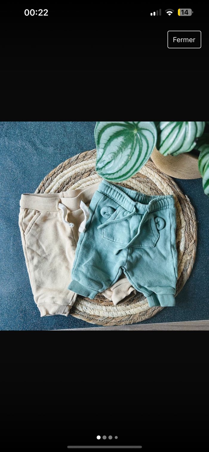 Lot de pantalons bébé garçons