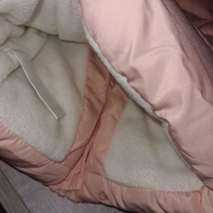 Doudoune avec capuche 9 mois rose orchestra - photo numéro 6