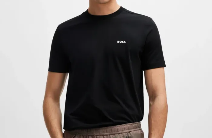 T-shirt Hugo boss avec logo brodé