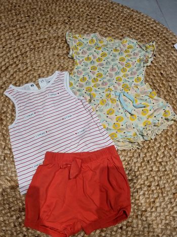 Lot de 2 ensembles été