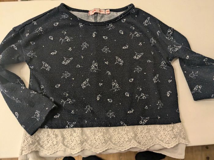 Pull bleu