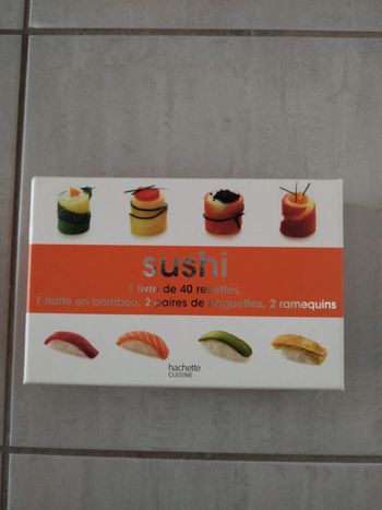 Coffret sushis neuf