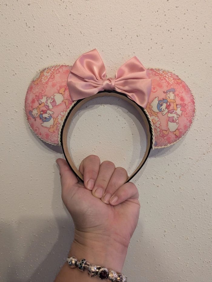 Ears Disney faites main – Daisy & Donald amoureux - photo numéro 3