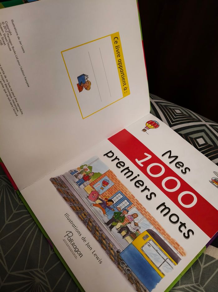 Livre mes 1000 premiers mots - photo numéro 5