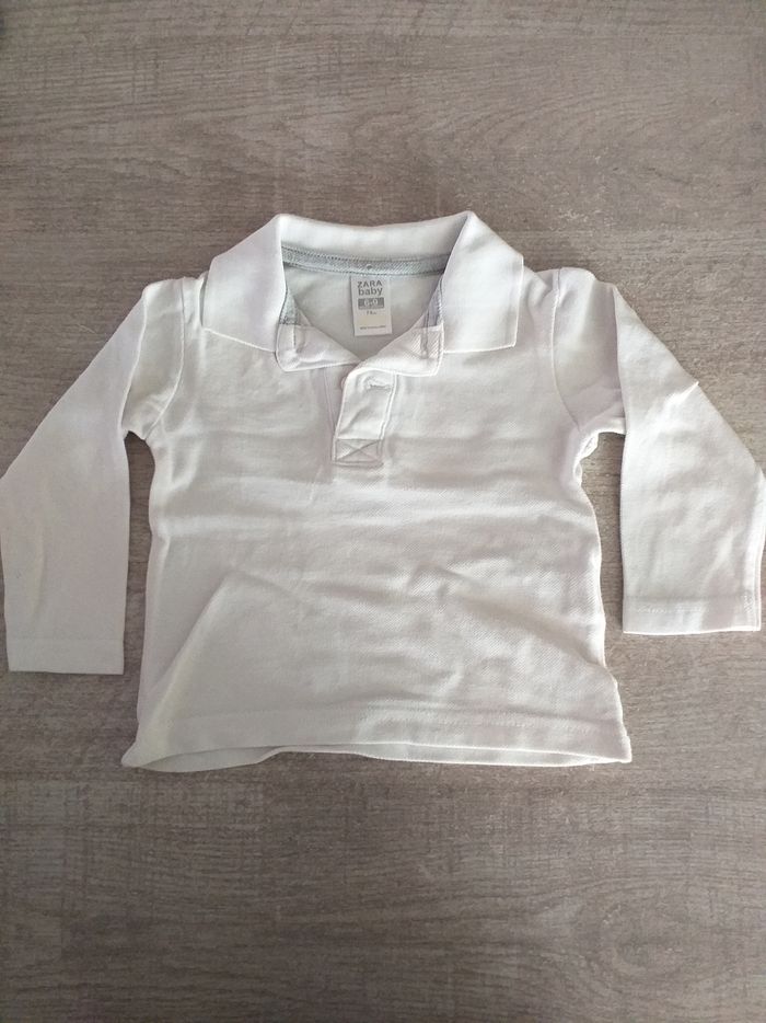 Polo Zara Baby garçon 9 mois