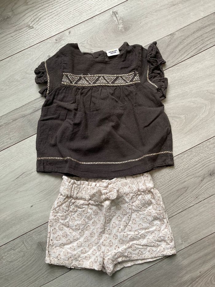 Short de cérémonie bébé fille - photo numéro 4