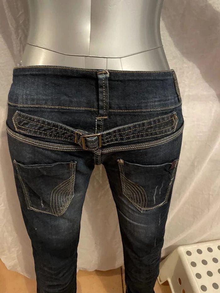jeans droit Lefties bleu taille M - photo numéro 4