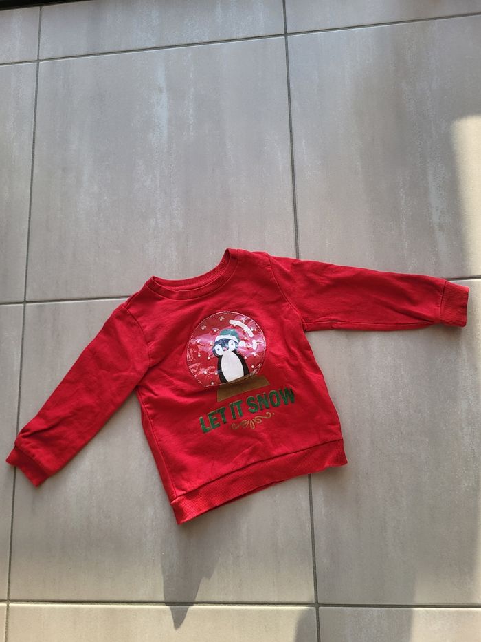 Pull de Noël pingouin - photo numéro 2