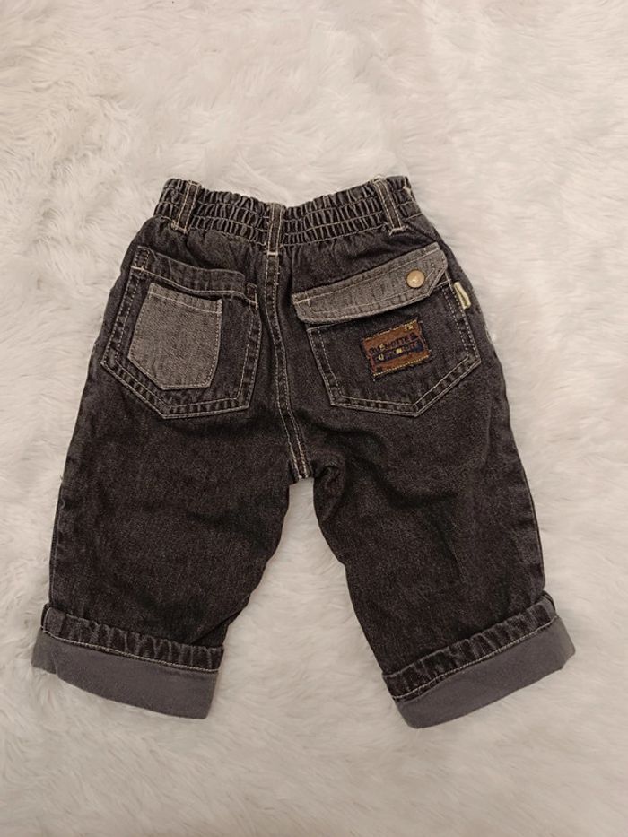 Jean taille élastique T. 6 mois Tissaia - photo numéro 4