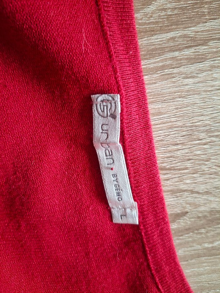 Pull rouge tl - photo numéro 2