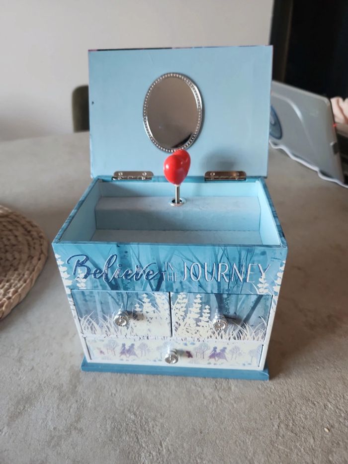 Boîte à bijoux reine des neiges - photo numéro 4