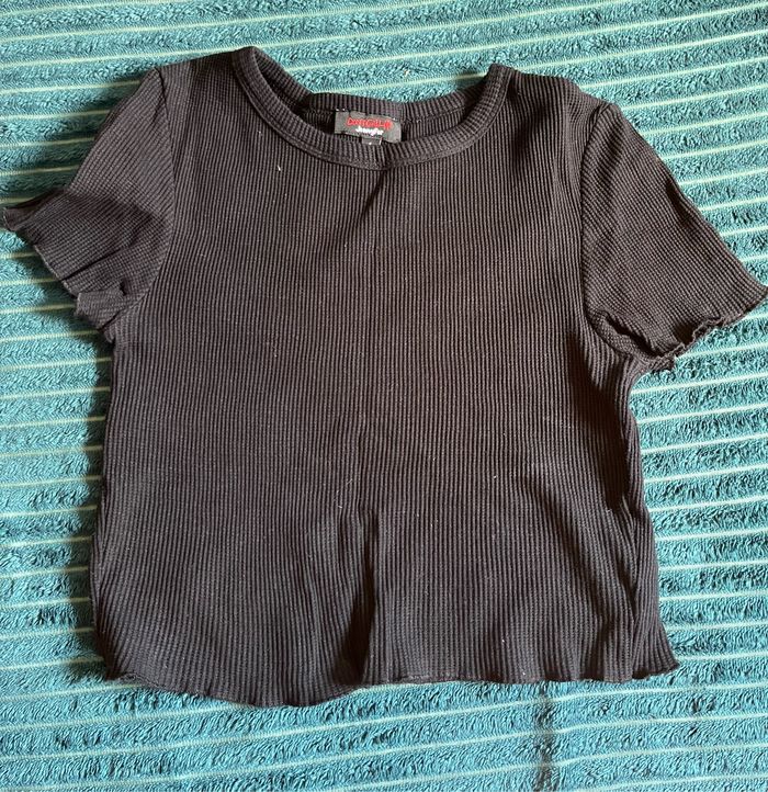 T-shirt court fille