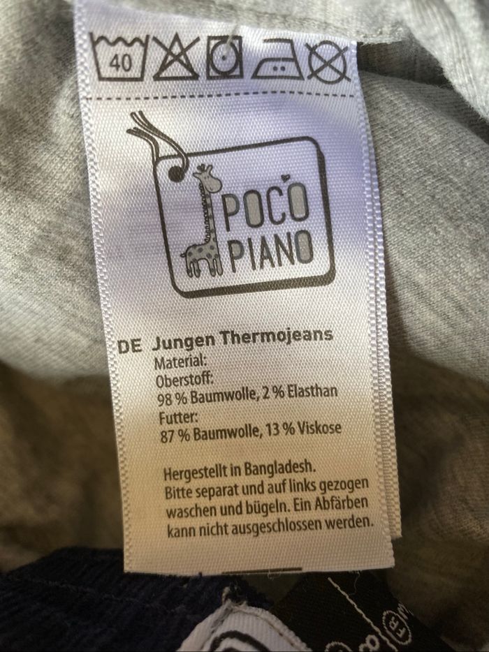 Pantalon thermique jeggpant doublé 3 ans Pocopiano - photo numéro 5