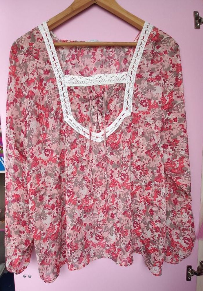 Blouse chemise taille 46 Casual by Gémo
