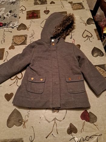 Manteau  fille 3 ans kiabi