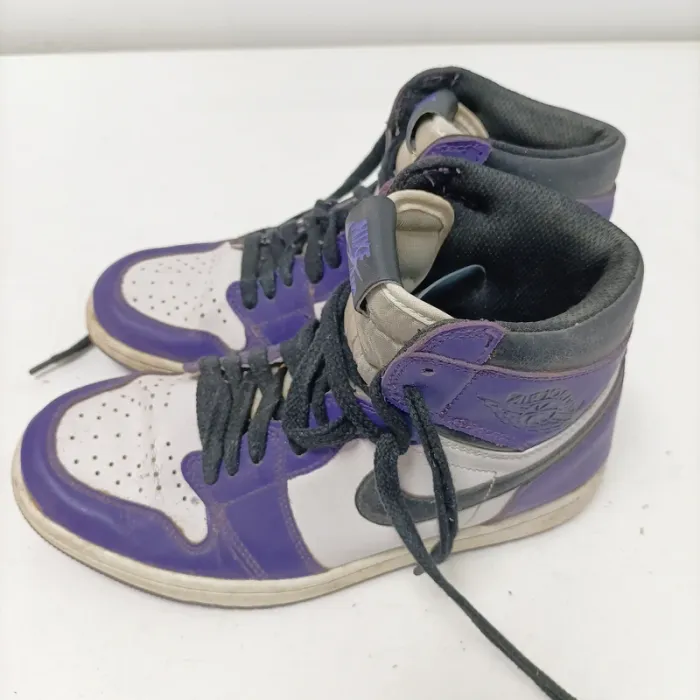 Baskets Nike Air Jordan rares violettes bleues sport pointure 40 - photo numéro 2