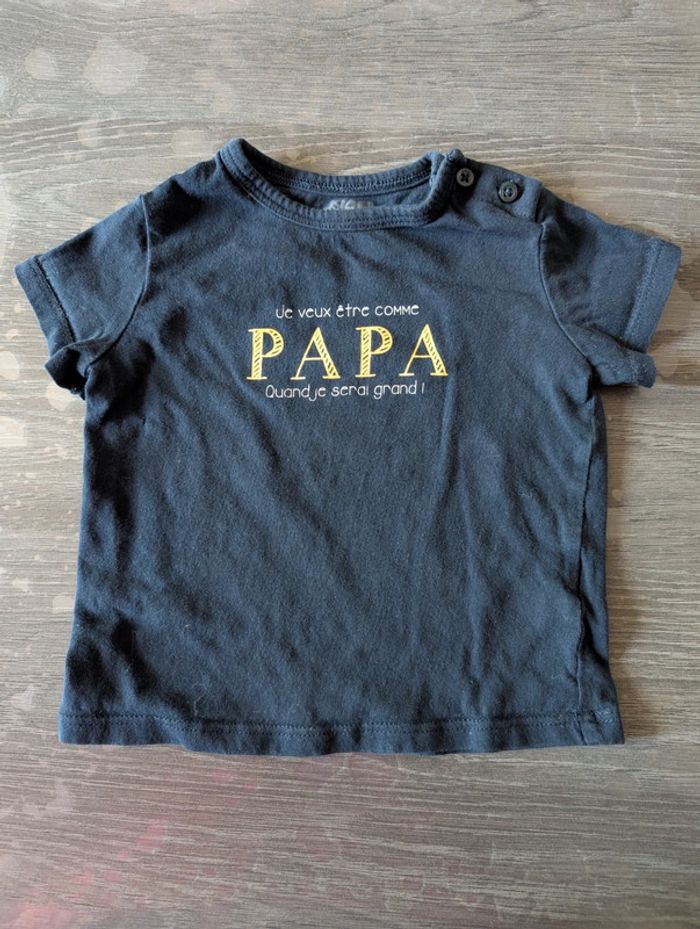 T-shirt manches courtes Papa