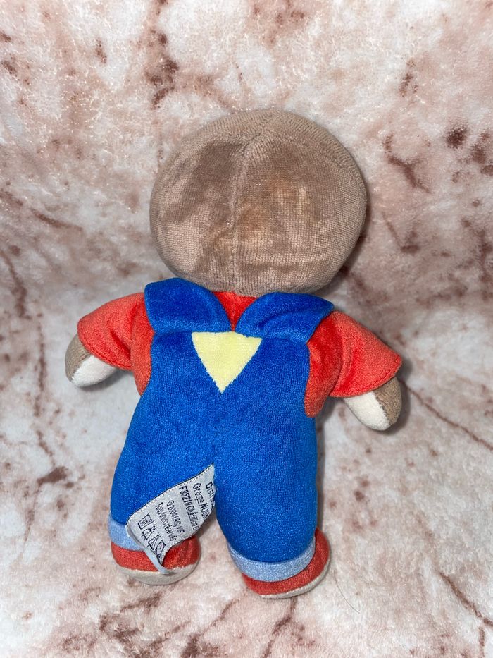 Peluche T’choupi salopette bleu Nounours Ajena - photo numéro 2
