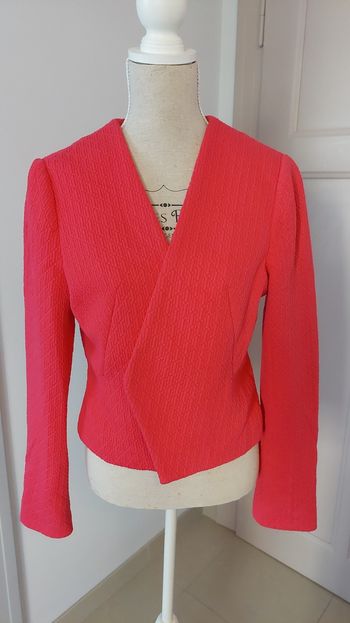 Veste rose fushia Camaïeu.