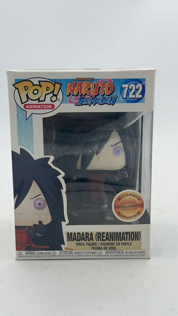 Figurine Funko Pop Naruto Shippuden Madara (Réanimation) MicroMania Exclusivité N•722