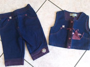 Ensemble jean fille